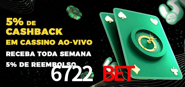 Promoções do cassino ao Vivo 6722 bet